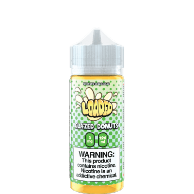 LOADED 0MG GLAZED DONUTS 120ML