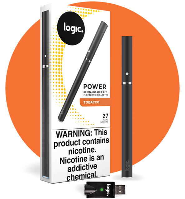 LOGIC POWER 27MG KIT TOBBACO BOX OF 5