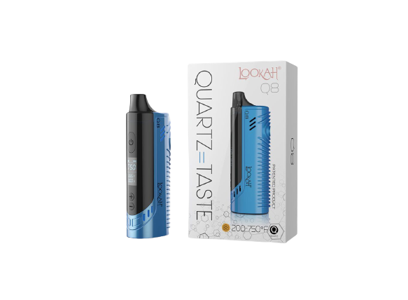 LOOKAH Q8 QUARTZ VAPORIZER BLUE