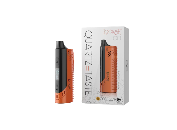 LOOKAH Q8 QUARTZ VAPORIZER ORANGE