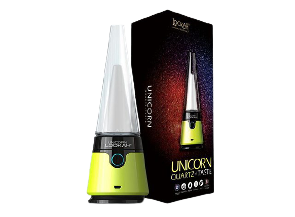 LOOKAH UNICORN PORTABLE ELECTRIC DAB RIG VAPORIZER GREEN