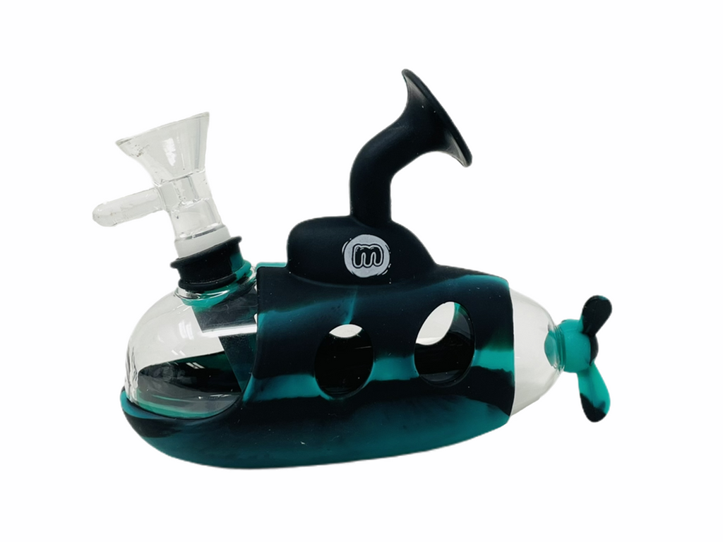 MAJELO SEAWOLF SILICONE SUBMARINE WATER PIPE