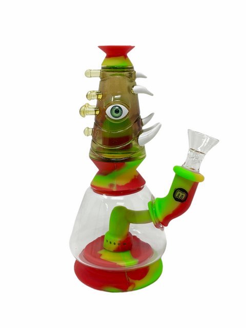 MAJELO SILICONE 7" PLANKTON WATER PIPE