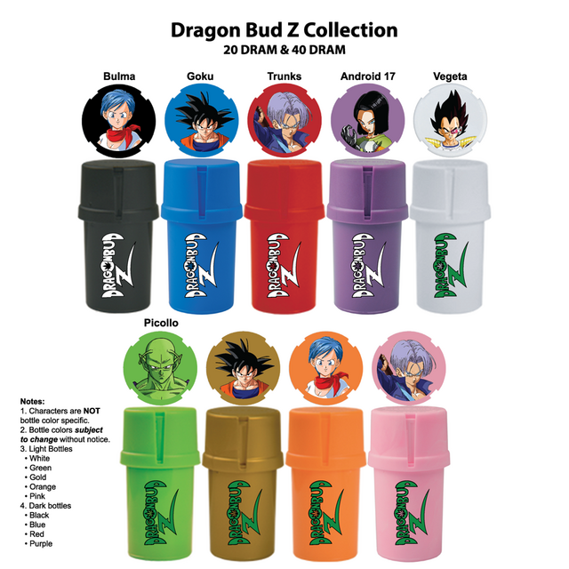 MED TAINER DRAGON BUD Z COLLECTION SMELL PROOF GRINDER BOX OF 12