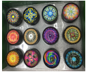 METAL GRINDERS ZNG185 SMALL ASSORTED DESIGNS BOX OF 12