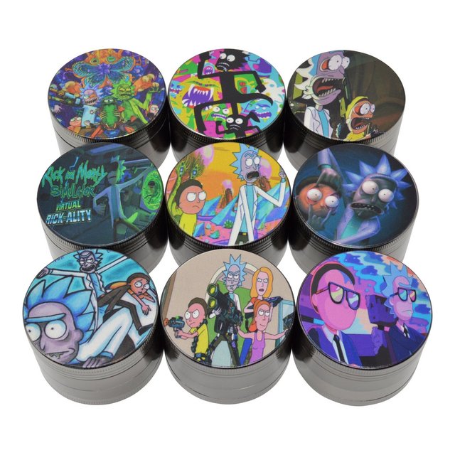 METAL TOBACCO GRINDER GRD4-AC50-RM6 BOX OF 12