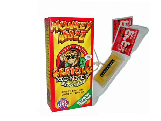 MONKEY WHIZZ WHIZZ UNISEX SYNTHETIC URINE NOVELTY KIT