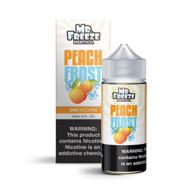 MR FREEZE 0MG PEACH FROST 100ML