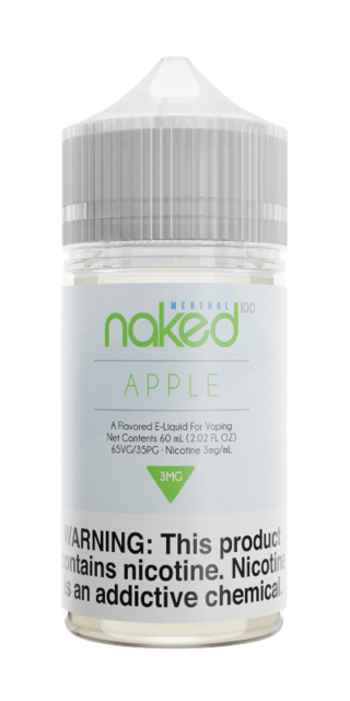 NAKED 0MG APPLE COOLER 60ML