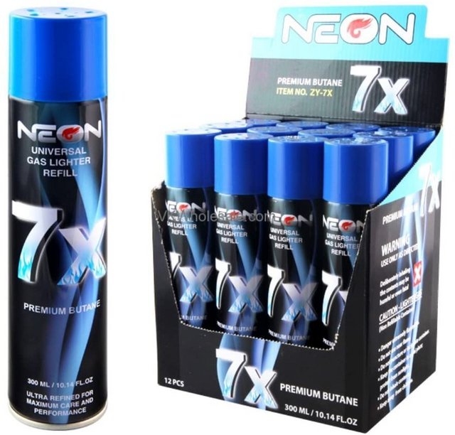 NEON 7X PREMIUM BUTANE 300ML BOX OF 12