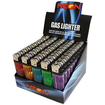 NEON LIGHTER 50CT