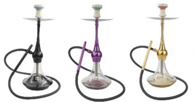 NEVER XHALE PREMIUM ALUMINUM HOOKAH #30485S 