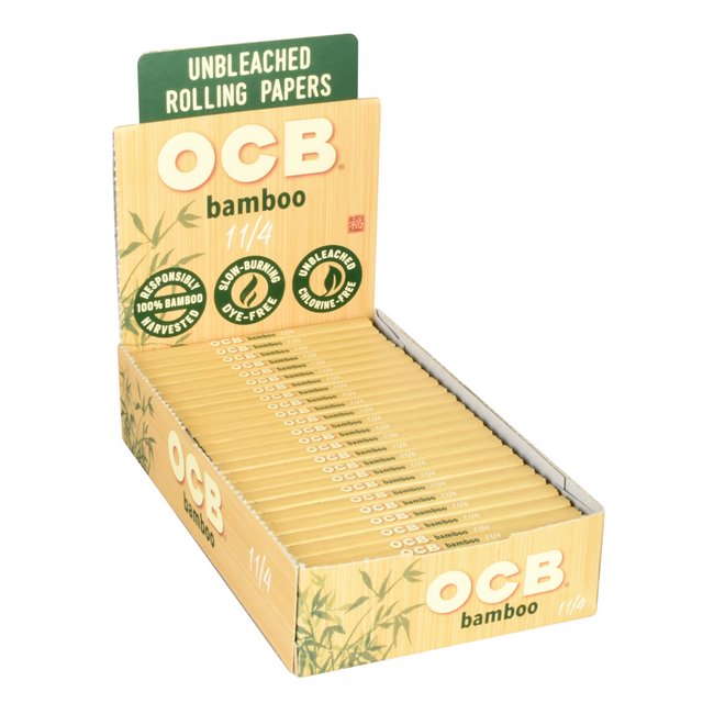 OCB BAMBOO VEGAN 1.25 24 BOOKLETS