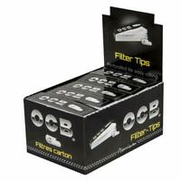 OCB PREMIUM 50CT FLAT PAPER TIPS BOX OF 25