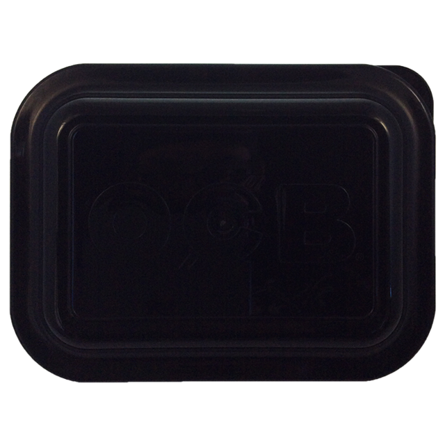 OCB TRAY LID BLACK MEDIUM