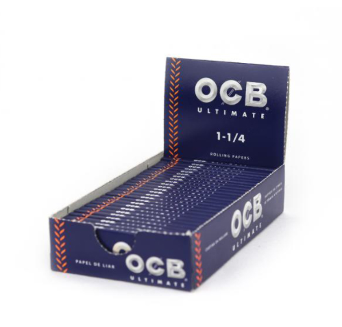 OCB ULTIMATE 1.25 ROLLING PAPERS 25CT BOX OF 50