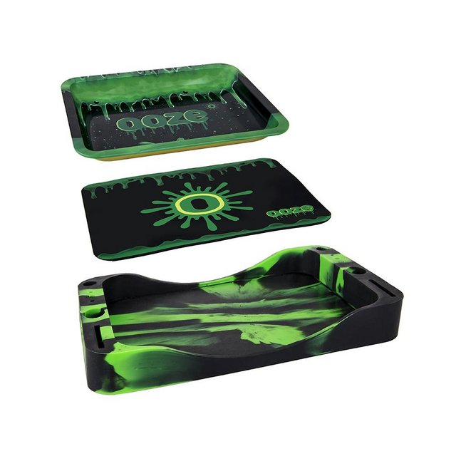 OOZE DAB DEPOT TRAY 3 IN 1 BUNDLE 