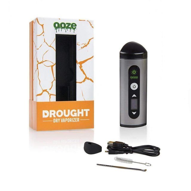 OOZE DROUGHT DRY VAPORIZER SILVER