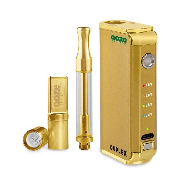 OOZE DUPLEX DUAL EXTRACT VAPORIZER KIT -GOLD