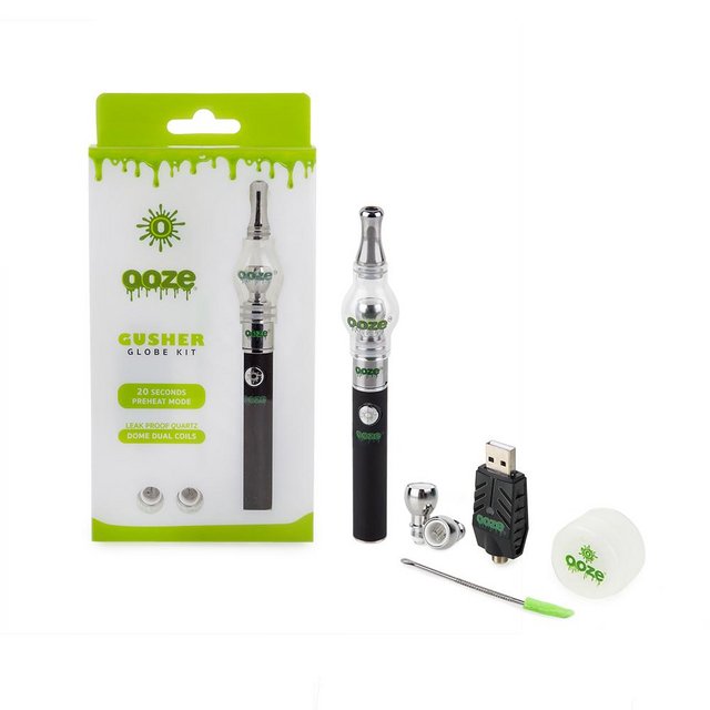 OOZE GUSHER GLOBE VAPORIZER KIT 650MAH BLACK 