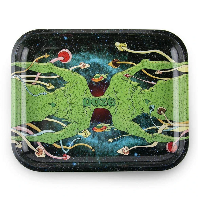 OOZE METAL ROLLING TRAY OMEGA LARGE