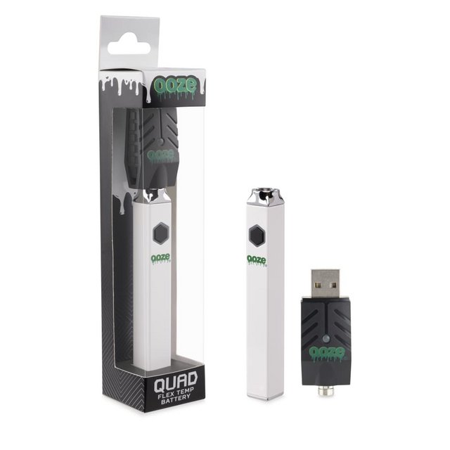 OOZE QUAD FLEX TEMP BATTERY GHOST WHITE