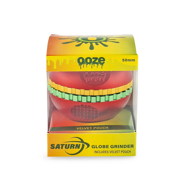 OOZE SATURN GRINDER RASTA OOZ-324