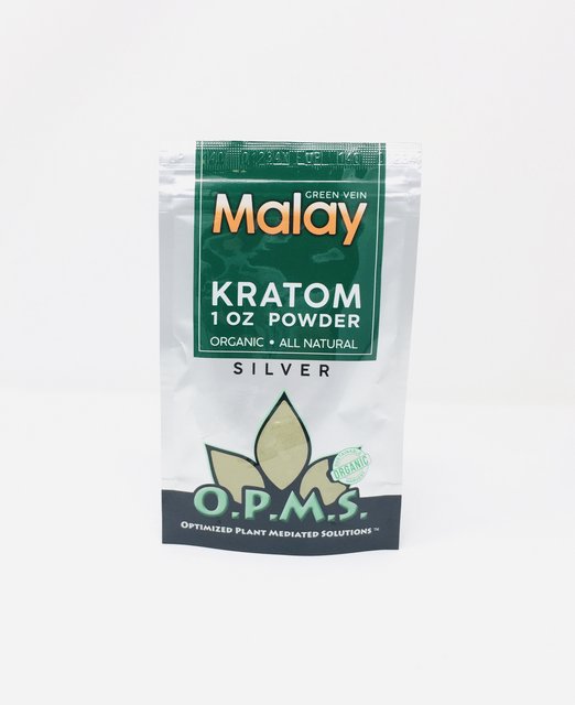 OPMS SILVER GREEN VEIN MALAY 1OZ POWDER