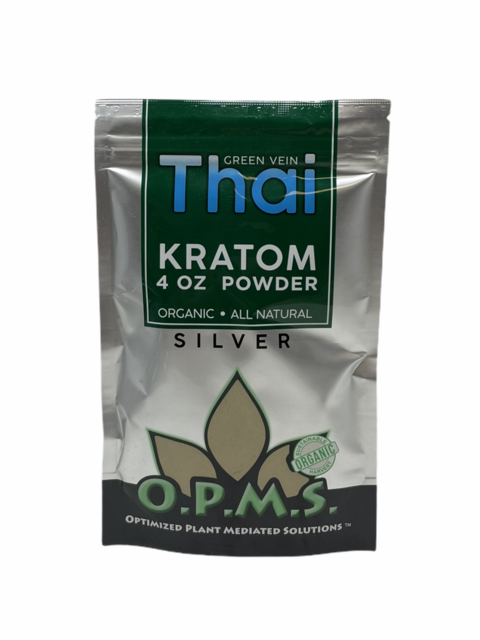 OPMS SILVER GREEN VEIN THAI 4OZ POWDER