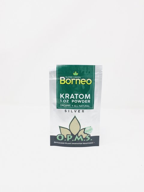 OPMS SILVER SUPER GREEN BORNEO 1OZ POWDER