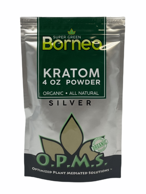 OPMS SILVER SUPER GREEN BORNEO 4OZ POWDER