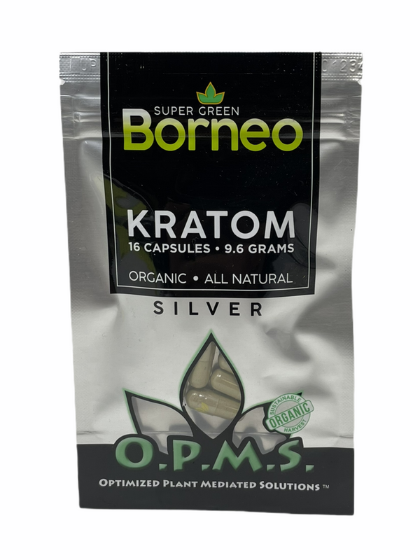 OPMS SILVER SUPER GREEN BORNEO 9.6GM 16CT BAG