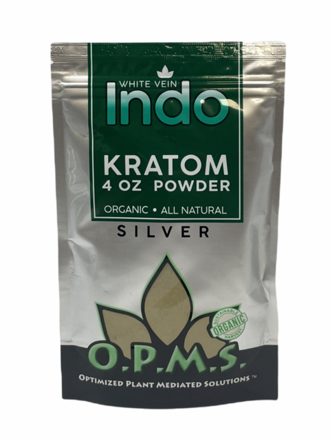 OPMS SILVER WHITE VEIN INDO 4OZ POWDER