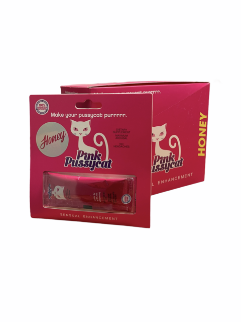 PINK PUSSYCAT HONEY BOX OF 24 