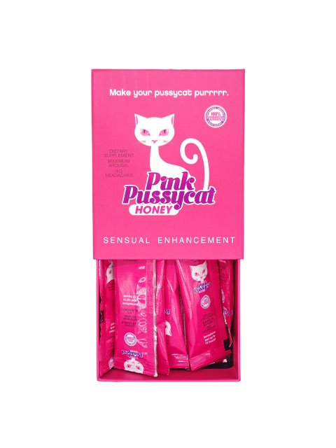 PINK PUSSYCAT HONEY SENSUAL ENHANCEMENT BOX OF 12