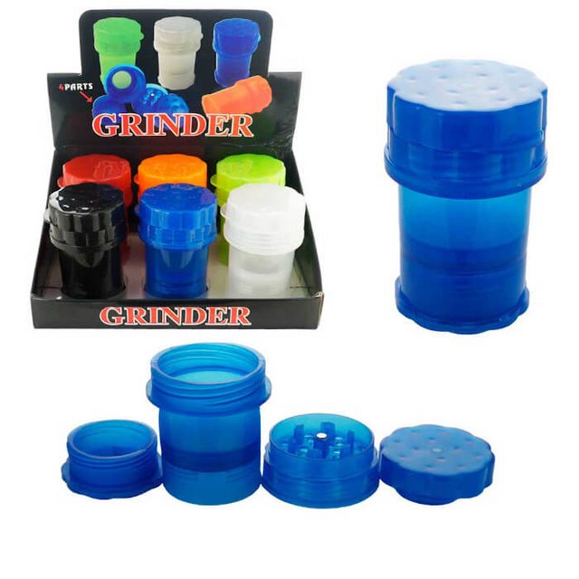 PLASTIC GRINDER 4 PARTS GR151 BOX OF 6