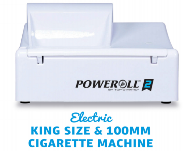 POWEROLL 2 KING SIZE & 100MM CIGARETTE MACHINE