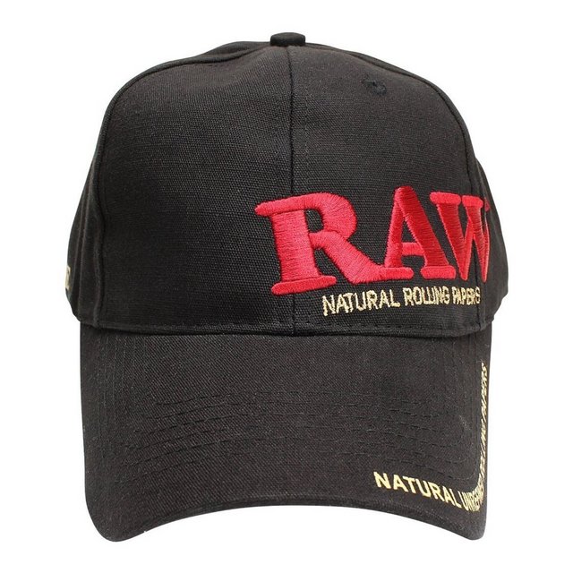 RAW BASEBALL CAP BLACK POKER