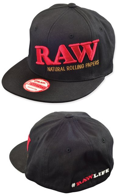 RAW BLACK FLEX FIT HAT- S/M