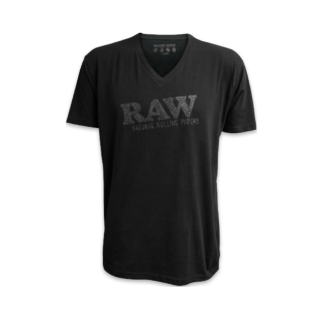 RAW BLACK SPARKLE SHIRT - XLARGE