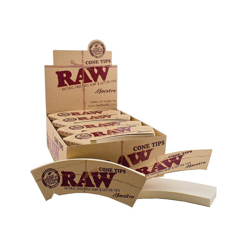 RAW CONE TIPS MAESTRO 32CT BOX OF 24