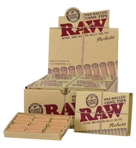 RAW CONE TIPS PERFECTO 32CT BOX OF 20