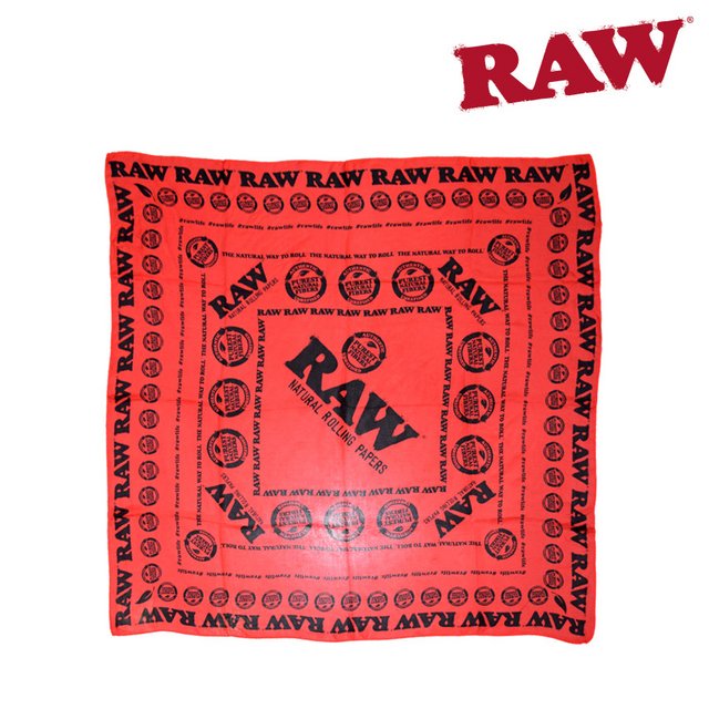 RAW FASHION SCARF RED