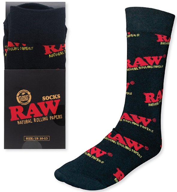 RAW FEET SOCKS BLACK