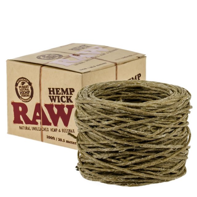 RAW HEMP WICK 100FT 30.5MTR