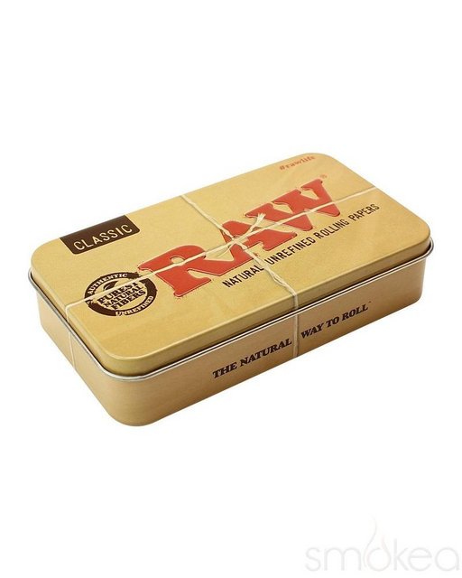 RAW RECTANGLE POP TOP METAL TIN