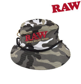 RAW SMOKERMAN'S HAT CAMO MEDIUM