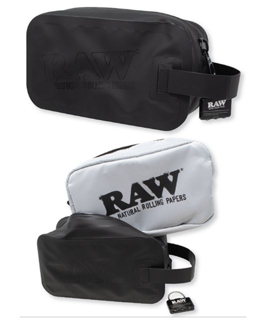 RAW X RYOT ALL WEATHER SMELL PROOF LOCKABLE DOPP KIT