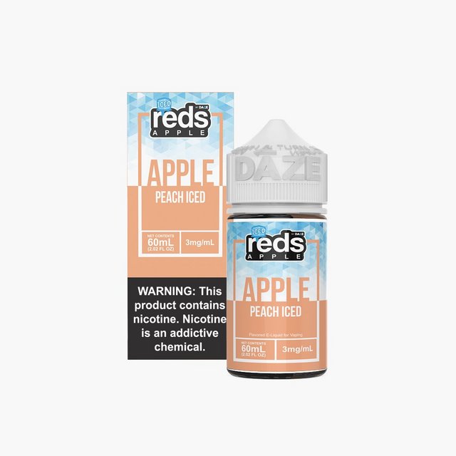 REDS 0MG ICED PEACH 60ML 