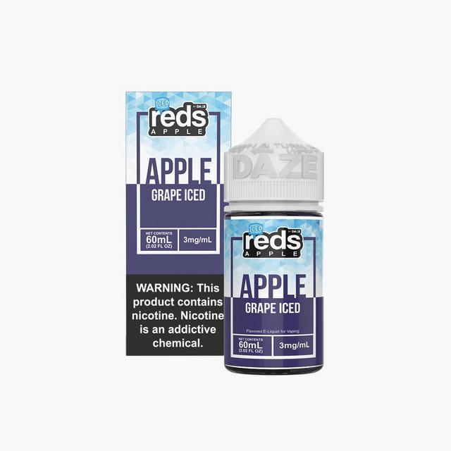 REDS 12MG GRAPE ICED 60ML